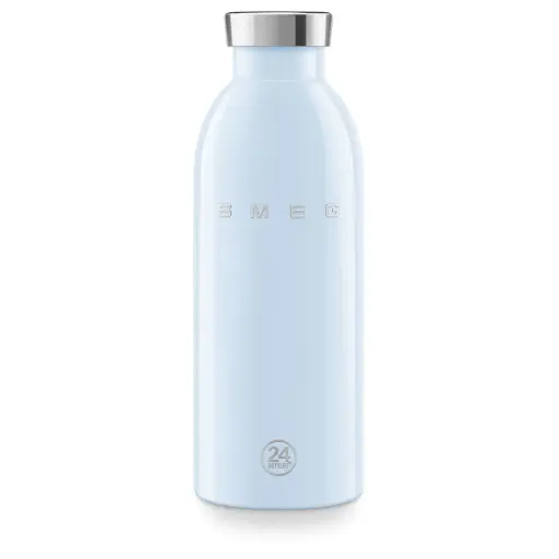 Clima Bottle 500 ml | SMEG x 24Bottles 50's style aesthetic Pastel Blue WBF01PB 