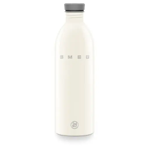 Urban Bottle one-litre | SMEG x 24Bottles 50's style aesthetic Cream WBF02CR 