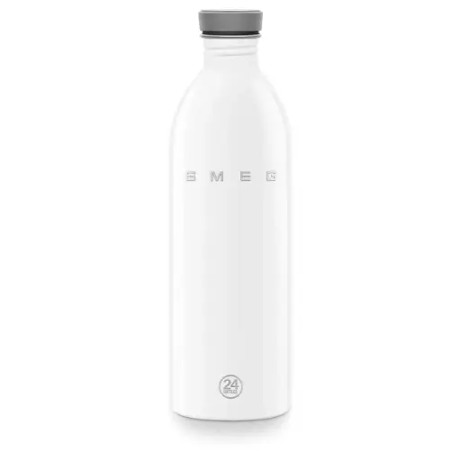 Urban Bottle one-litre | SMEG x 24Bottles 50's style aesthetic White WBF02WH