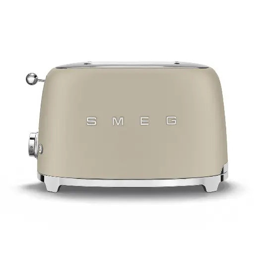 Smeg Moonlight Matt toaster 2‑slice, 2‑slot toaster 50's Style aesthetic TSF01MLMEU