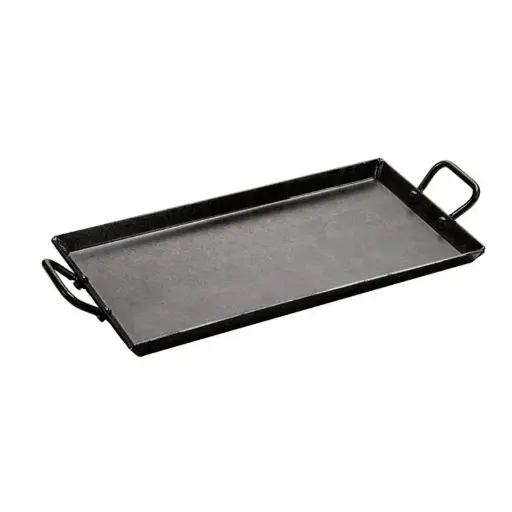 Lodge Seasoned Carbon Steel Griddle CRSGR18