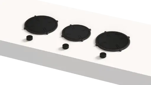 Pitt Cooking Drum 3 Bruners Induction Colo-Cusin