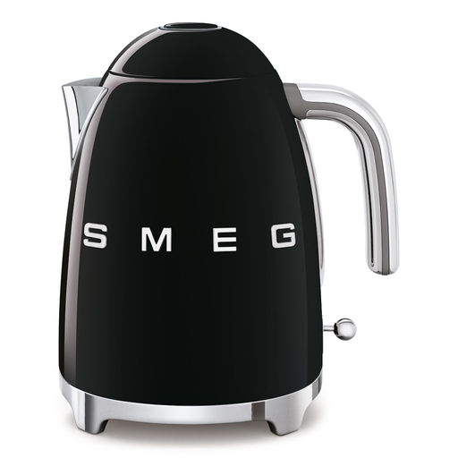 Smeg Kettle Black 50's Style Aesthetic KLF03BLEU
