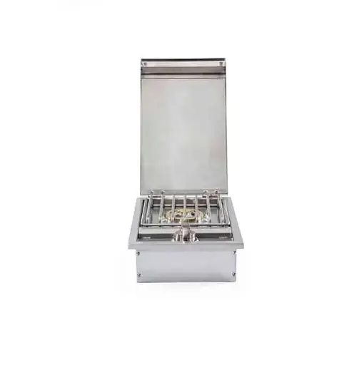 Caesar Grill Built in Side burner Silver Stainless EH-100-CD