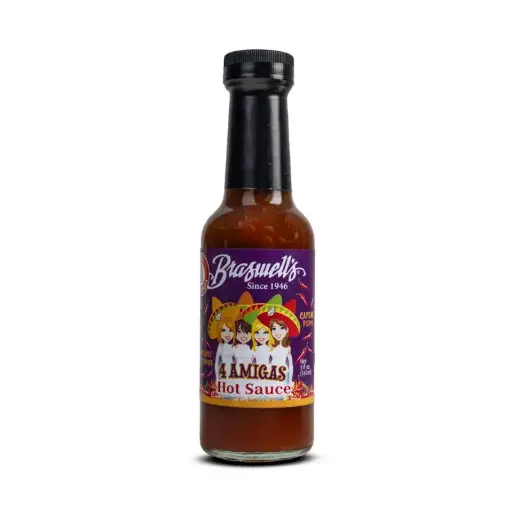 Braswell's The Four Amigas Hot Sauce 459