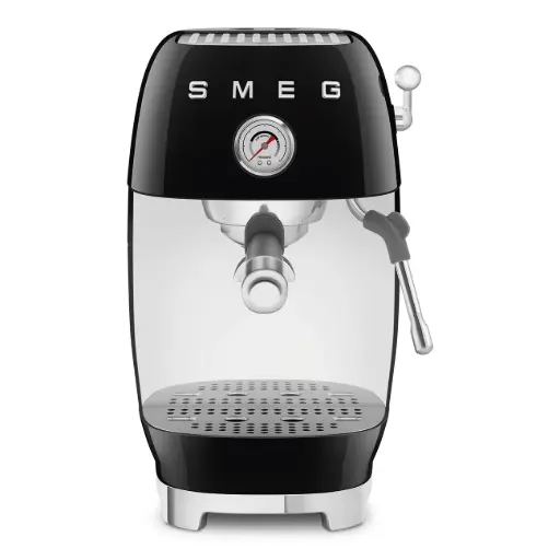 Smeg Manual espresso coffee machine with cold brew Black ECF03BLEU