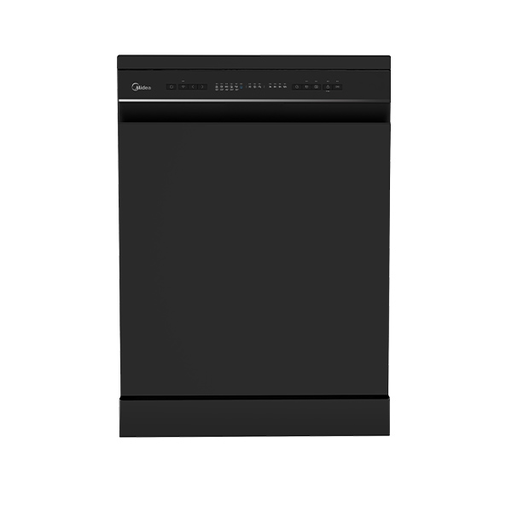 Midea Dishwasher 8 Programs WQP14-W7633C-B Black